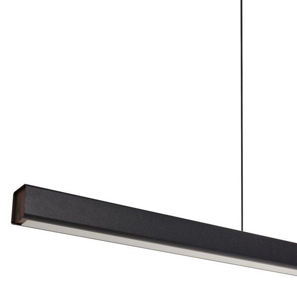 LED závěsná lampa ARENAS s dálkovým ovládáním Černá