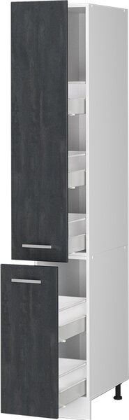 Lékárničková skříňka Vicco R-Line Černý beton 30 cm, Model 47592