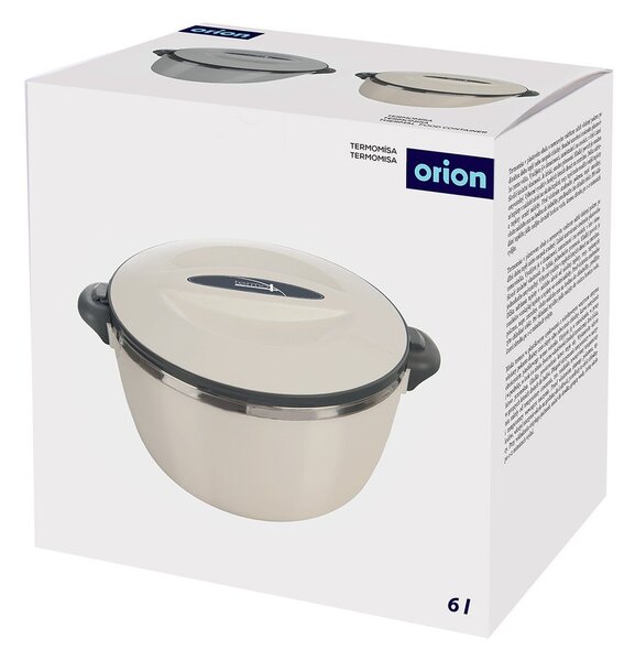 Krémová termoska na jídlo 6 l Termo – Orion