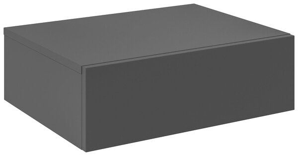 NOČNÍ STOLEK, antracitová, 50/16/40 cm Hom`in, Online Only