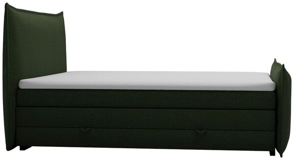POSTEL BOXSPRING, 160/200 cm, zelená MID.YOU - Postele s úložným prostorem, Online Only