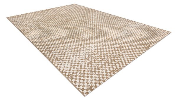 Koberec SIZAL FLAT 48955265 geometrický, béžový / naturální