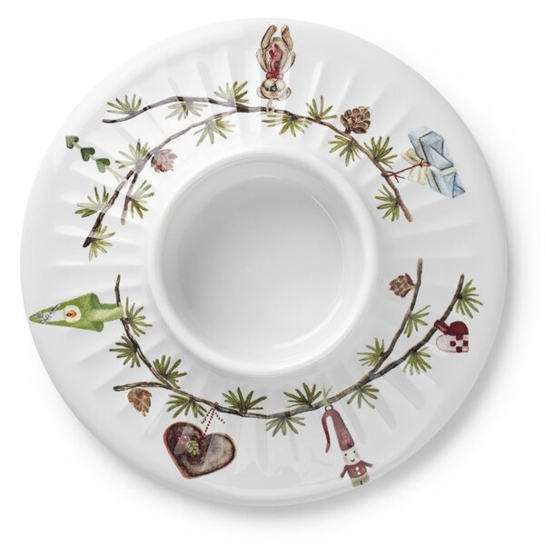 Porcelánový svícen Hammershøi Christmas 13 cm