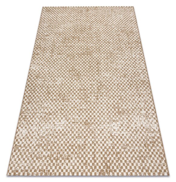 Koberec SIZAL FLAT 48955265 geometrický, béžový / naturální