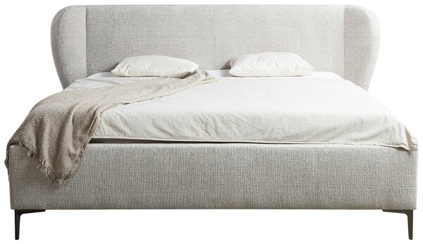 ČALOUNĚNÁ POSTEL, 180/200 cm, béžová MID.YOU - Postele s úložným prostorem, Online Only