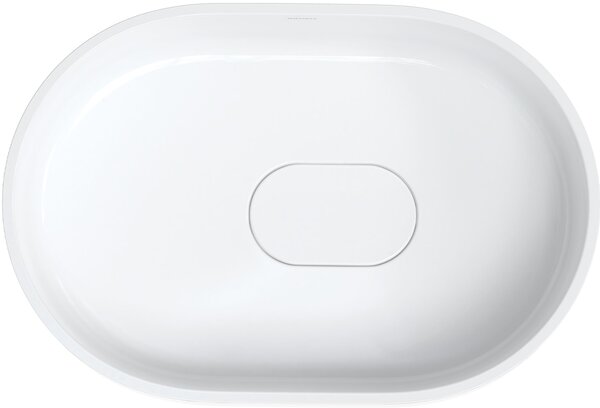 Omnires Cadence M+ umyvadlo 62x42 cm oválné na pult bílá CADENCE620BP