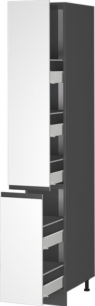 Lékárničková skříňka Vicco R-Line Bílá 30 cm Tvar J, Model 39783
