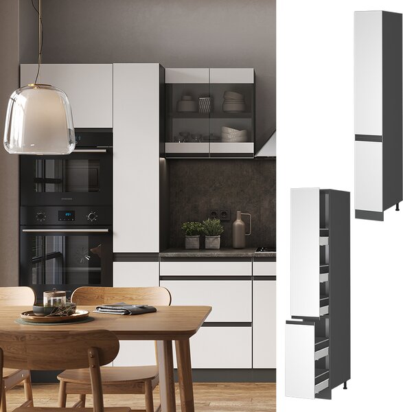 Lékárničková skříňka Vicco R-Line Bílá 30 cm Tvar J, Model 39783