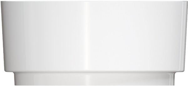 Omnires Cadence M+ umyvadlo 42x37 cm polokulatý na pult bílá CADENCE420BP
