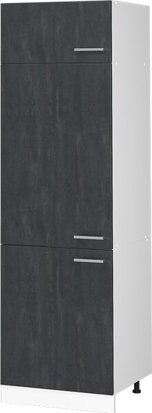 Skříňka na lednici Vicco R-Line Černý beton 60 cm, Model 47465