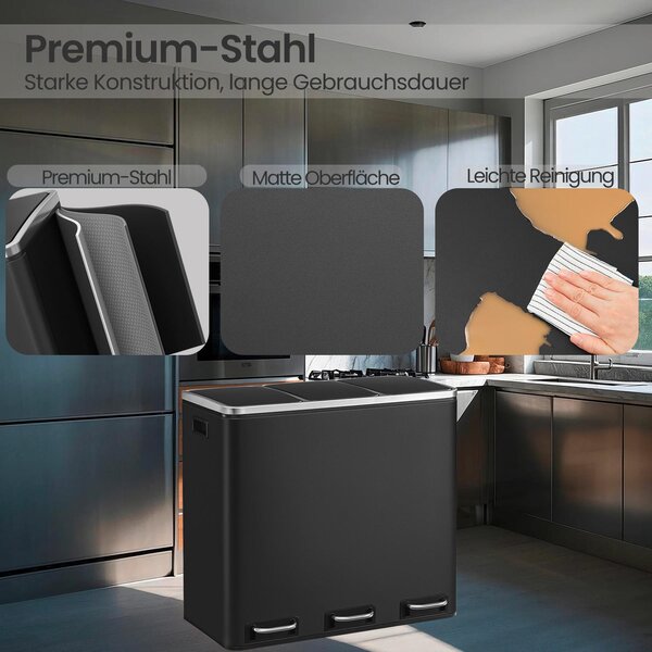 KOŠ NA ODPADKY 54 l - Online Only domácnost & úklid, Online Only