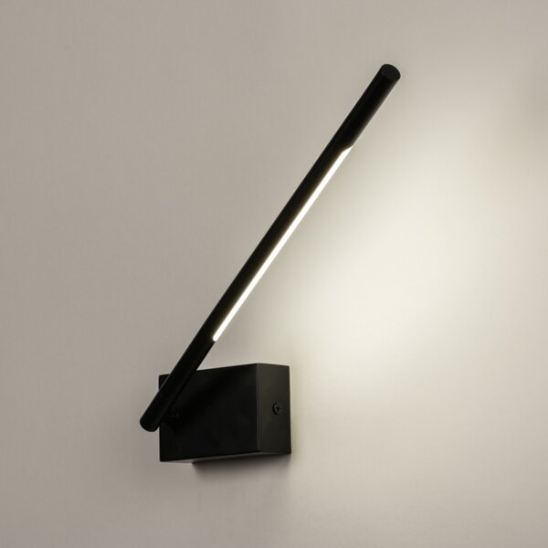 Nástěnné minimalistické LED svítidlo Grado Black (LMD)