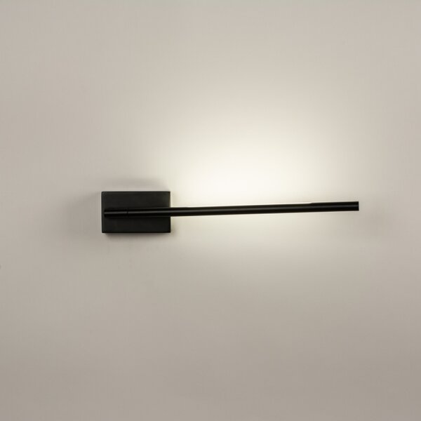 Nástěnné minimalistické LED svítidlo Grado Black (LMD)
