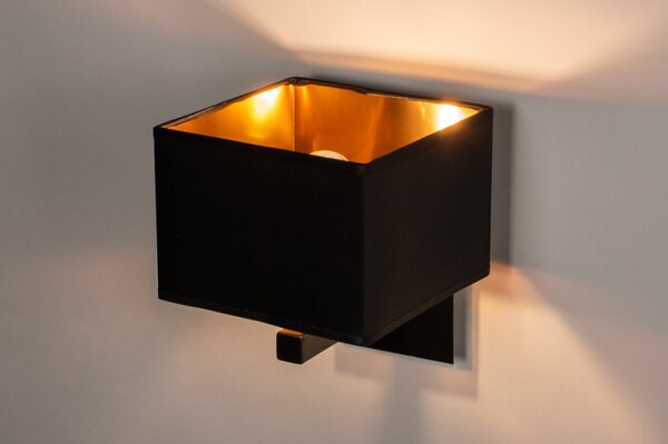 Nástěnné svítidlo Terungen Black and Gold (LMD)