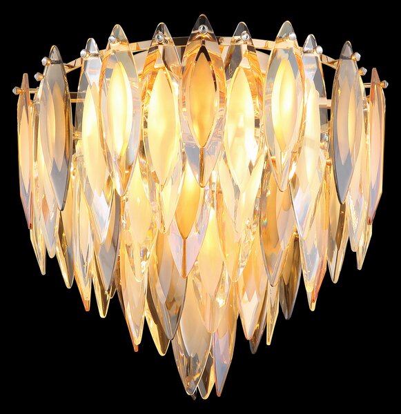 KŘIŠŤÁLOVÉ STROPNÍ SVÍTIDLO, 42/37 cm - Stropní svítidla