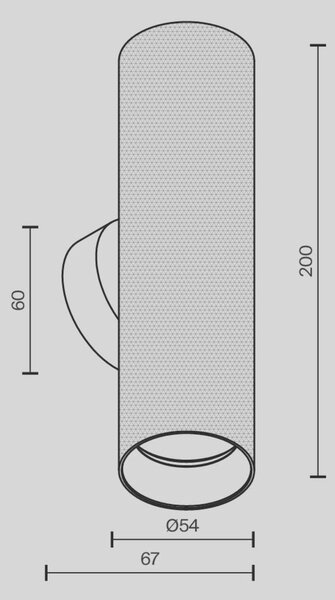 MAYTONI Nástěnné svítidlo Artisan GU10x2 10W IP 20 C080WL-02-GU10-B
