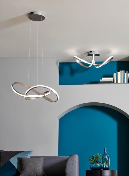 STROPNÍ LED SVÍTIDLO, 64/25/25 cm - Stropní svítidla