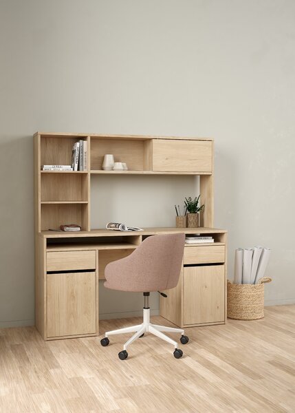 Psací stůl s nástavcem Function Plus 70481/02 jackson hickory - Tvilum