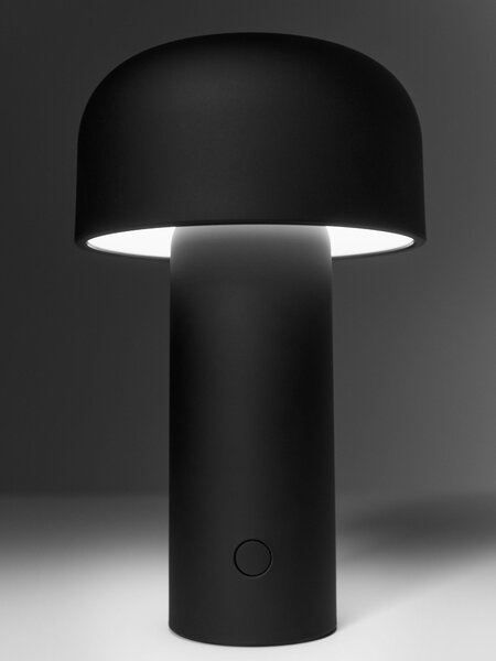 Flos F1060031 Bellhop Table, matně černá lampička na baterii, 2W LED tunable white, výška 21cm, IP54