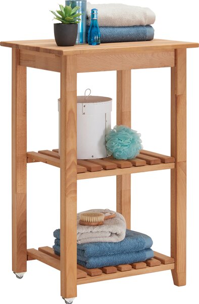 SERVÍROVACÍ VOZÍK, barvy buku, 53/85/46 cm Carryhome - Barové vozíky