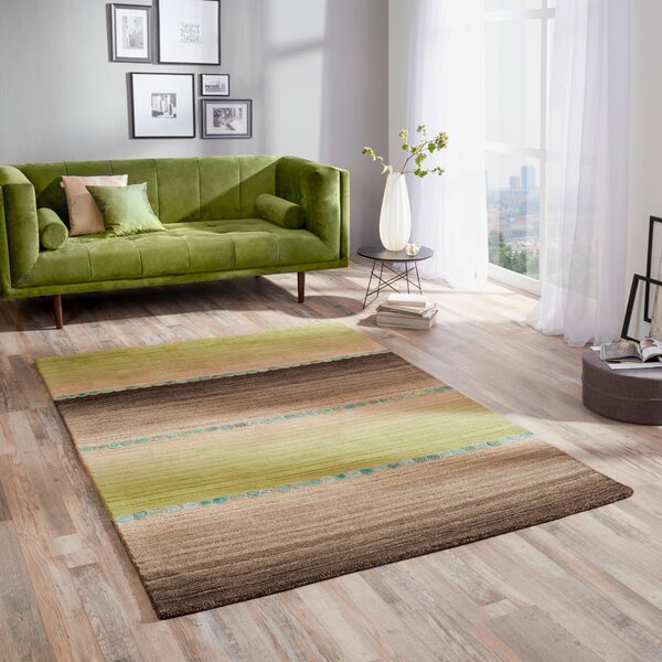 ORIENTÁLNÍ KOBEREC, 160/230 cm šedá, zelená Cazaris - Orientální koberce