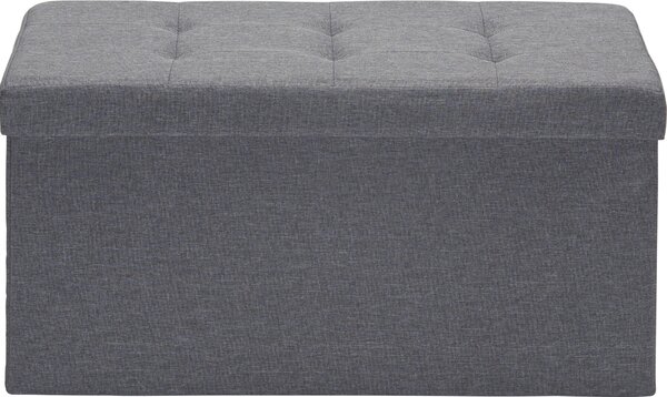 SEDACÍ BOX, textil, kompozitní dřevo, 76/38/38 cm Carryhome - Taburety