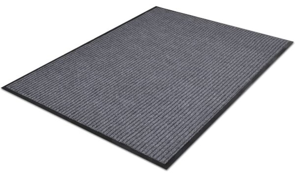 PVC rohožky 2 ks šedé 90 x 60 cm