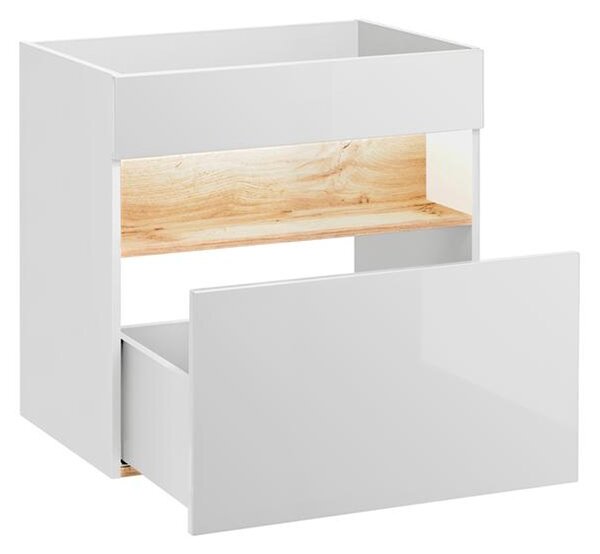 Koupelnová skříňka pod umyvadlo BAHAMA WHITE 60 cm