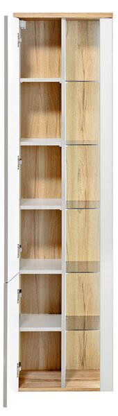 Koupelnová vysoká skříňka BAHAMA WHITE 45 cm