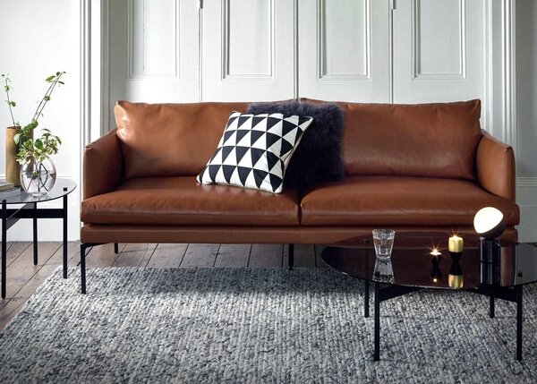 Linie Design Přírodní koberec Cordoba Stone, kamenná šedá Rozměr: 140x200 cm