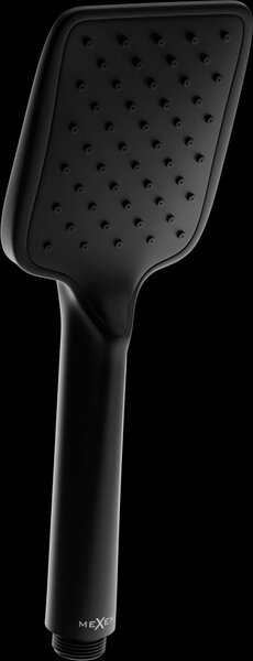Ruční sprchová hlavice MEXEN R-62 - 1 funkce - 235x80 mm - černá, 79562-70