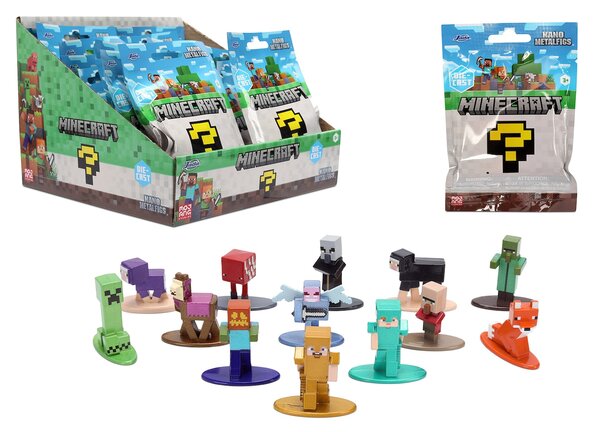 Sinsay - Kovová figurka s překvapením Jada Minecraft - vícebarevná