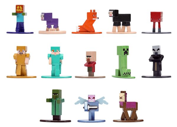 Sinsay - Kovová figurka s překvapením Jada Minecraft - vícebarevná