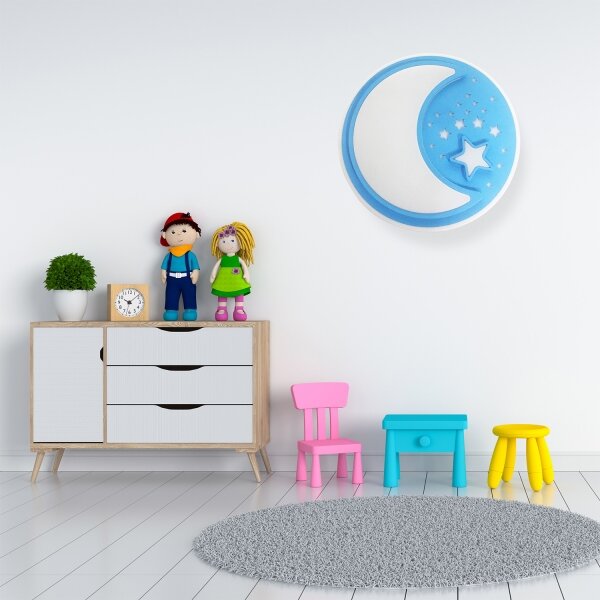 LED Dětské stmívatelné stropní svítidlo NOTTE LED/40W/230V + DO