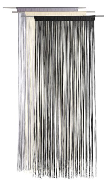 PROVÁZKOVÝ ZÁVĚS, přírodní barvy, 90/245 cm Boxxx - Závěsy