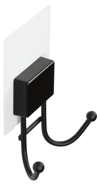 Dvojitý samolepicí háček Compactor Bestlock Black Magic systém bez vrtání, nosnost až 3kg