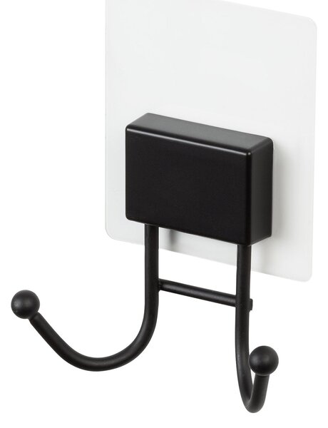 Dvojitý samolepicí háček Compactor Bestlock Black Magic systém bez vrtání, nosnost až 3kg