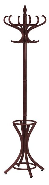 Dřevěný stojanový věšák GIOR II — wenge