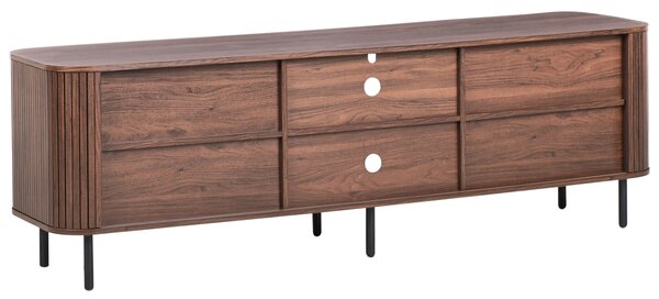TV stolek BRADLEY Tmavě hnědá