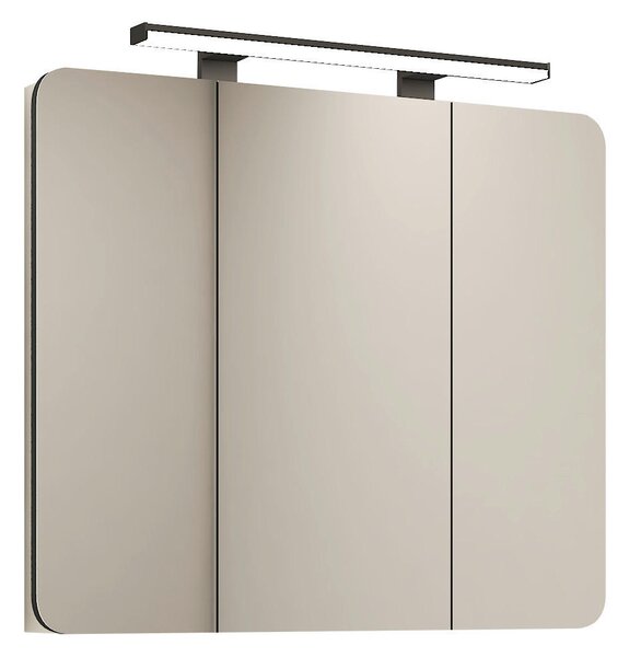 ZRCADLOVÁ SKŘÍŇKA, bílá, bílá, 85/74/18 cm Stylife - Koupelnové série