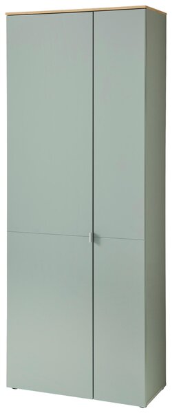 SKŘÍŇ NA ODĚV, šalvějově zelená, dub artisan, 78/202/38 cm Xora - Šatní skříně, Online Only
