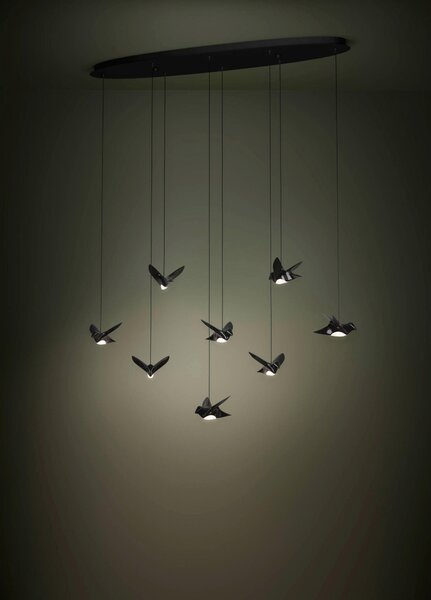 ZÁVĚSNÉ LED SVÍTIDLO, R7s/Nein W, 116/26/150 cm Eglo - Závěsná LED svítidla