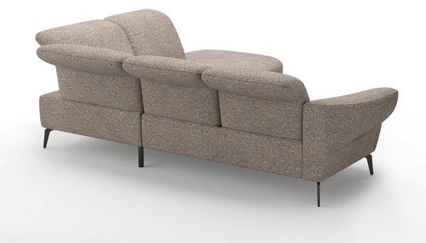 ROHOVÁ SEDAČKA, textil, cappuccino Sit & More - Sedací soupravy, Online Only