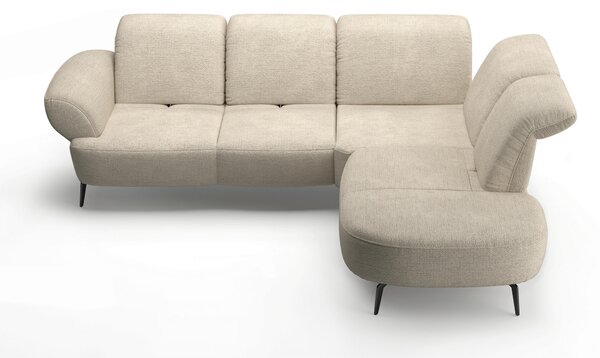 ROHOVÁ SEDAČKA, textil, pískové barvy Sit & More - Sedací soupravy, Online Only