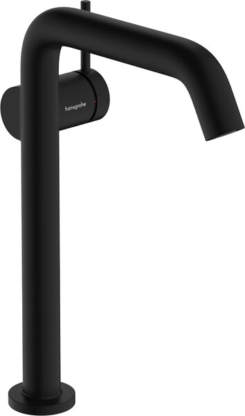Hansgrohe Tecturis S páková umyvadlová baterie 240 Fine CoolStart EcoSmart+ pro umyvadlové mísy s odtokovou soupravou Push-Open, matná černá 73370670