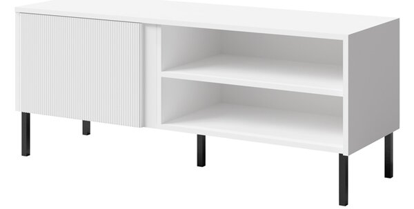 TV stolek/skříňka Munkki 7 (bílá + černá). 1087330