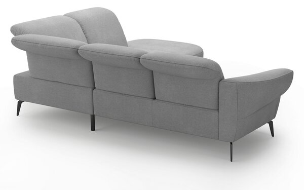 ROHOVÁ SEDAČKA, textil, šedá Sit & More - Sedací soupravy, Online Only