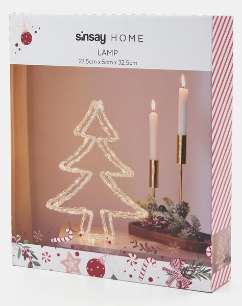 Sinsay - Vánoční LED lampa - bílá