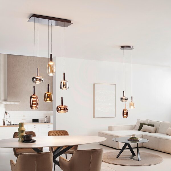 ZÁVĚSNÉ LED SVÍTIDLO, 90/42/200 cm - Závěsná světla
