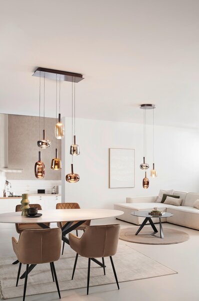 ZÁVĚSNÉ LED SVÍTIDLO, 90/42/200 cm - Závěsná světla